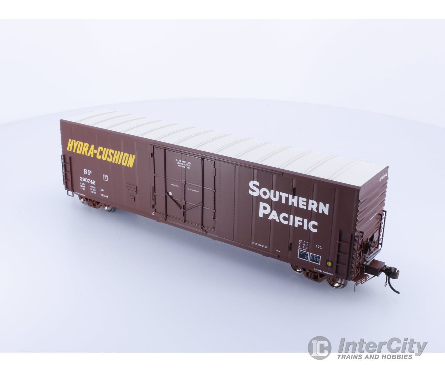 Athearn Athg68955 Ho 50’’ Pc&F Box Car 10’ Plug Door Southern Pacific (Sp) 290742 Freight Cars