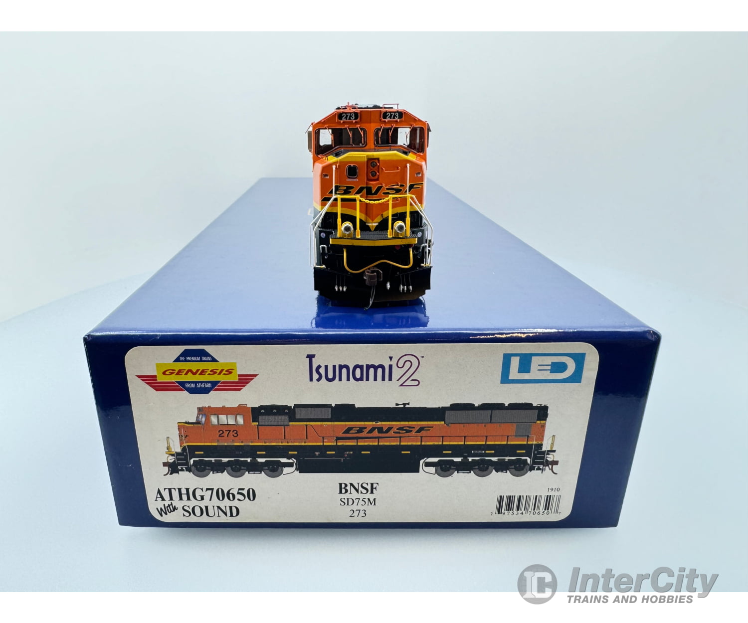 Athearn Athg70650 Ho Sd75M Burlington Northern Santa Fe (Bnsf) 273 Dcc & Sound Locomotives