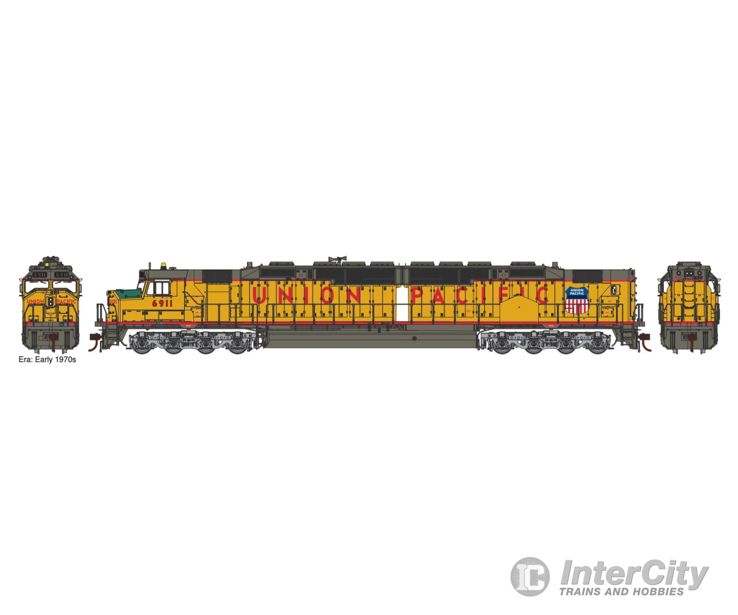 Athearn Athg71647 Ho Union Pacific Dda40X Tsunami2 Dcc And Sound Locomotives