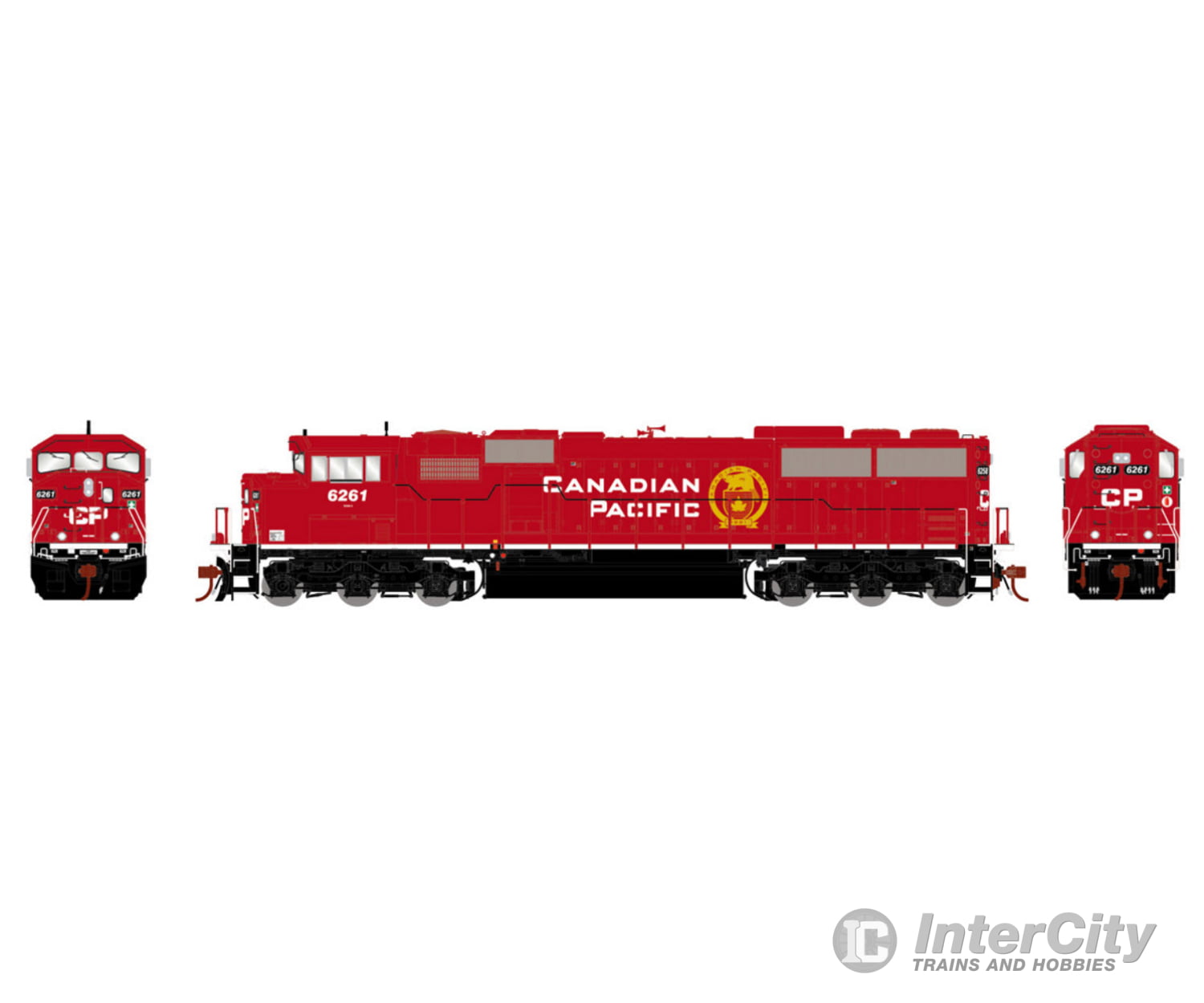 Athearn Athg75610 Ho G2 Sd60M Tri-Clops Cpr Dcc And Sound Locomotives