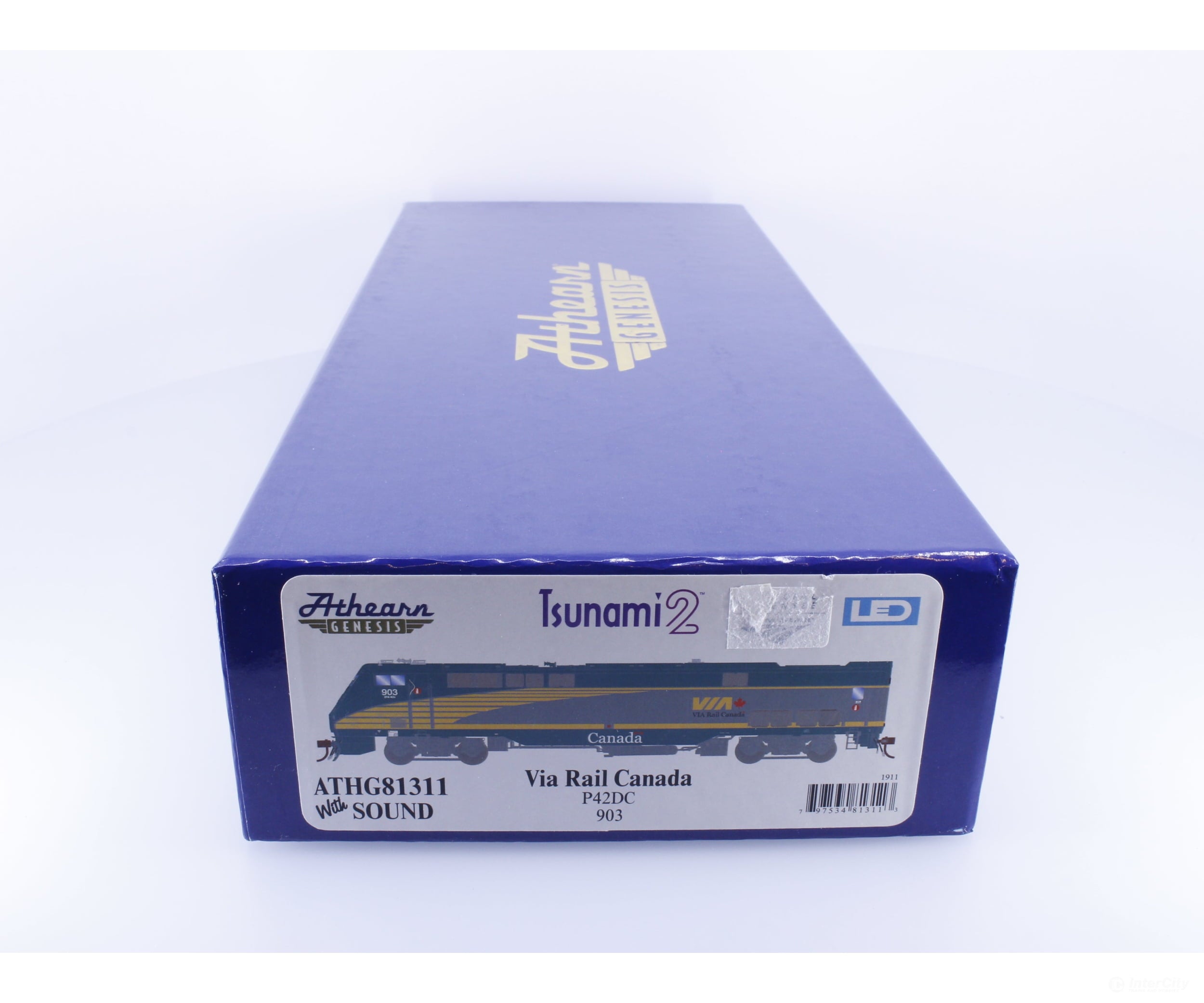 Athearn ATHG81311 HO P42DC Diesel Locomotive Tsunami 2 Sound Via Rail (VIA) 903 DCC & Sound Locomotives
