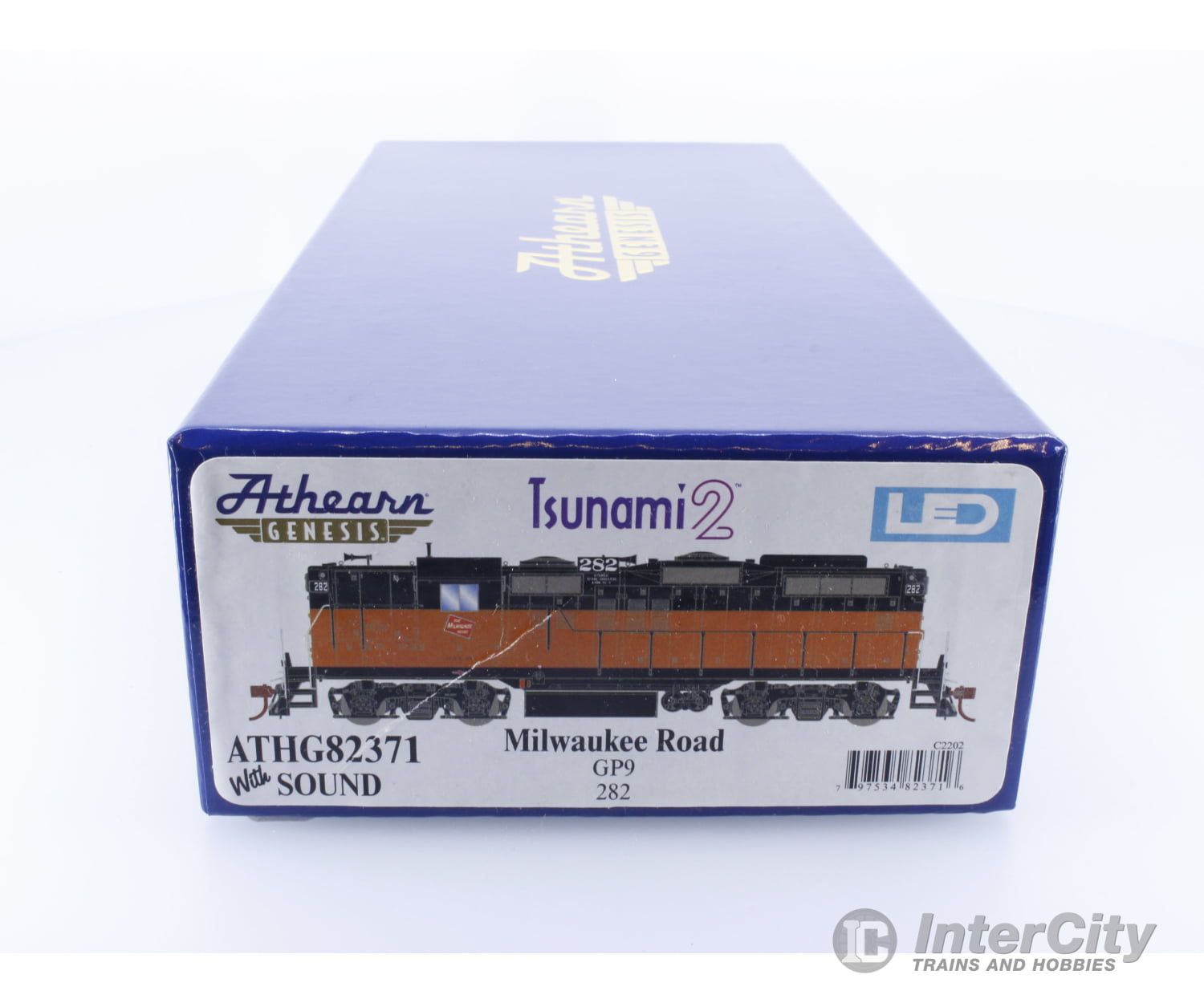 Athearn Athg82371 Ho Gp9 Locomotive Milwaukee Road (Milw) 282 Dcc & Sound Locomotives