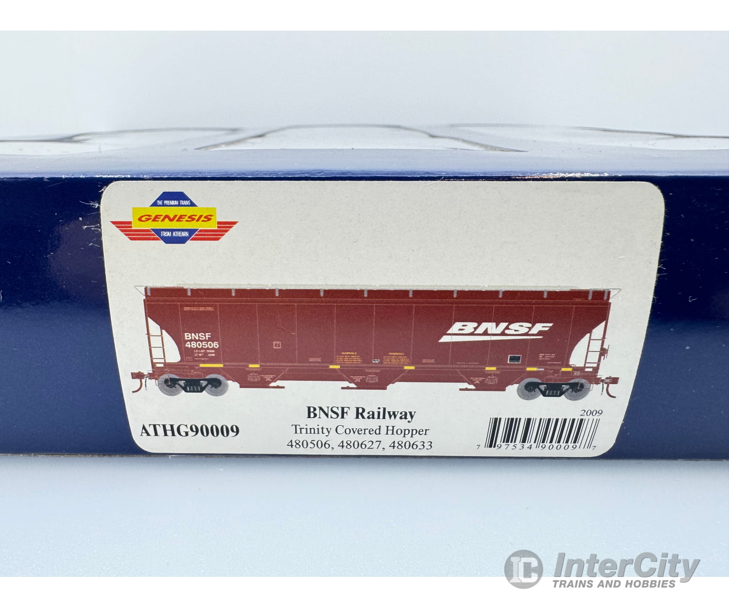 Athearn Athg90009 Ho Trinity Covered Hopper Burlington Northern Santa Fe (Bnsf) 480506 480627