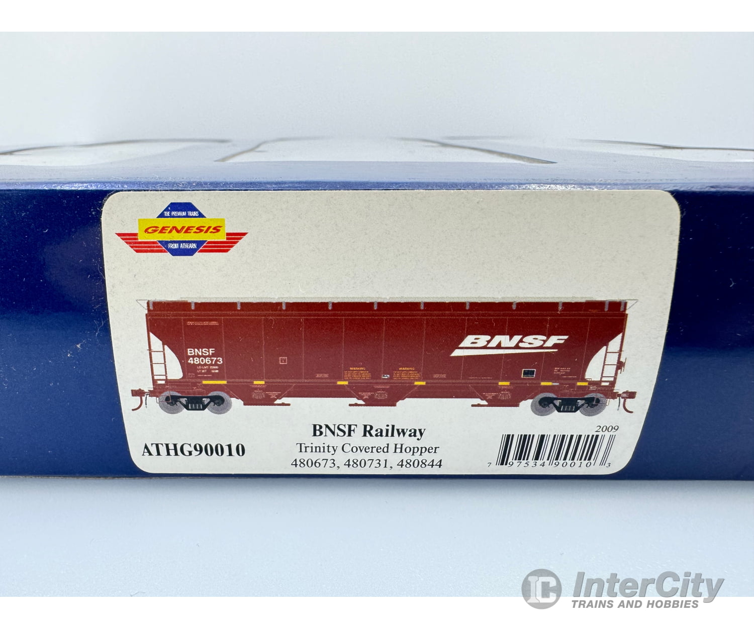 Athearn Athg90010 Ho Trinity Covered Hopper Burlington Northern Santa Fe (Bnsf) 480673 480731