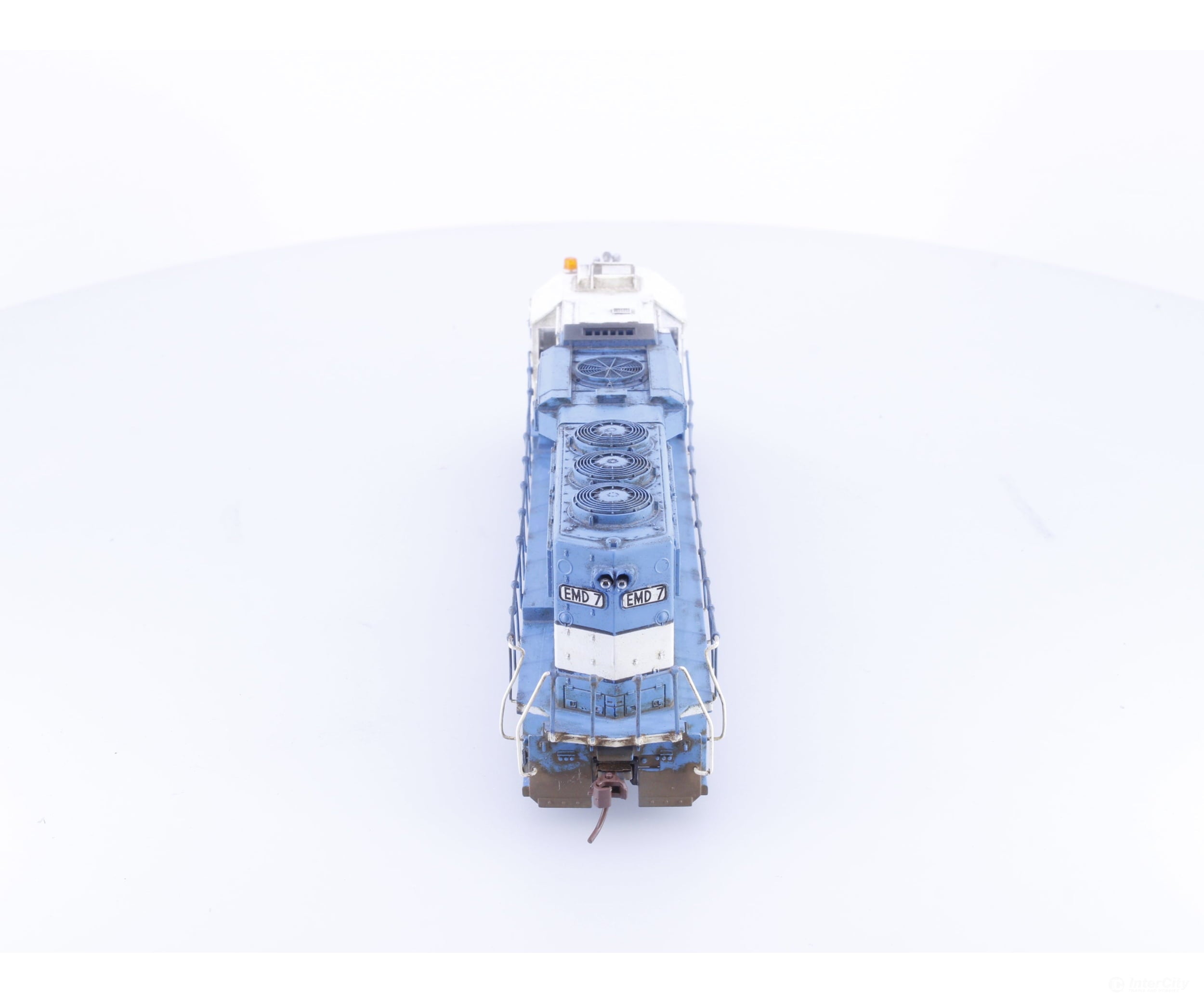 Athearn EMD7 HO GP60 Diesel Locomotive Digitrax DCC Weathered EMD Demonstrator (EMD) EMD 7 DCC - Locomotives