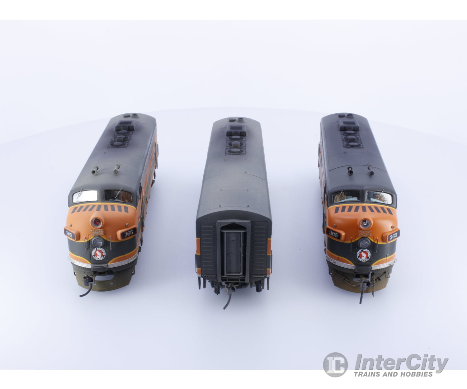 Athearn G1504A G1504B G1004 Ho F7A F7B & A.b.a Set Great Northern (Gn) 365-A 365-B 365-C Dcc Sound