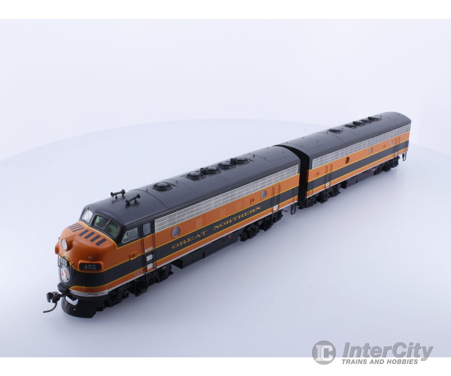 Athearn G1604 Ho F7A - F7B Great Northern (Gn) 452A & B Dcc Locomotives