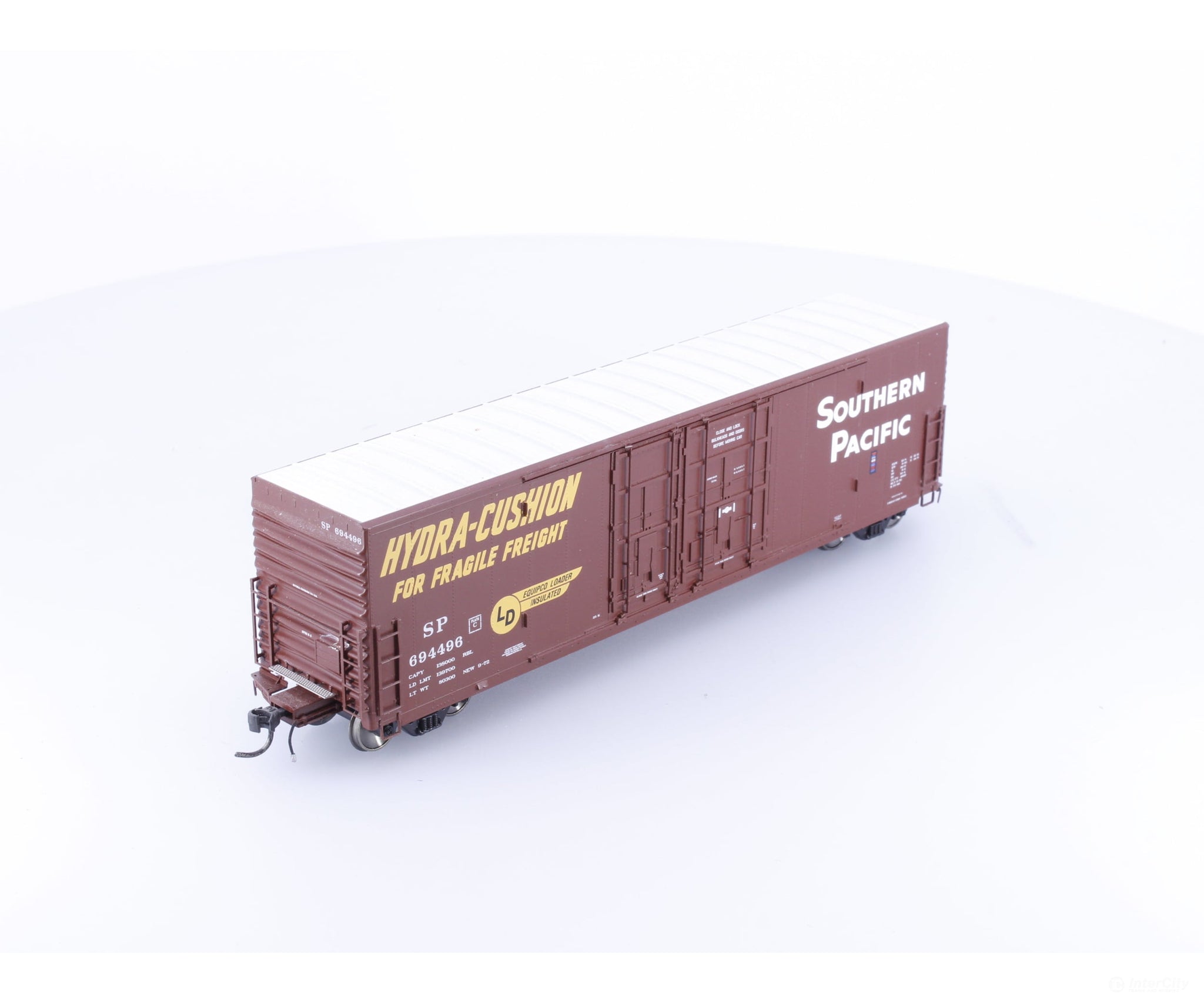 Athearn G4361 HO 50’ PC&F Double Plug Door Boxcar Southern Pacific (SP) 694496 - Freight Cars
