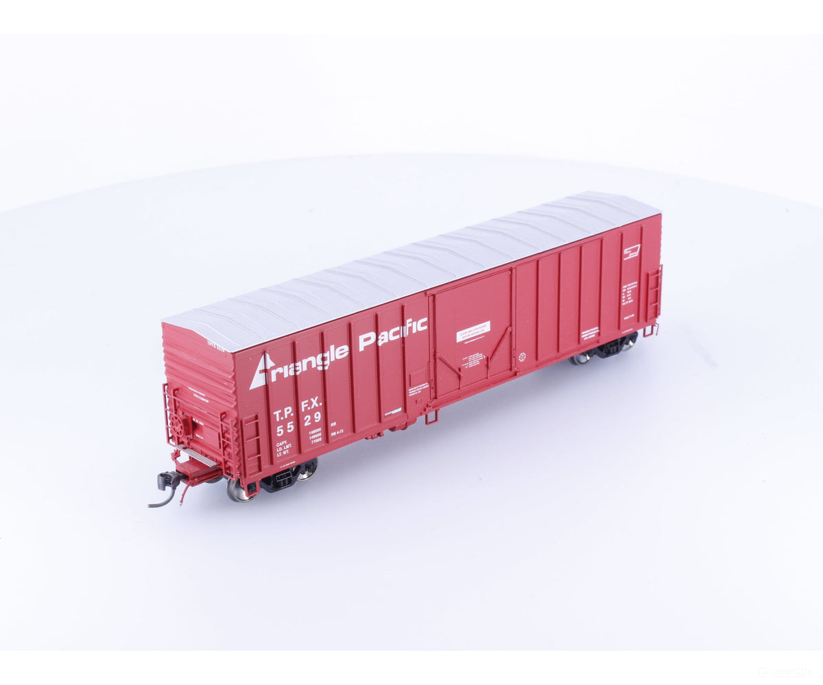 Athearn G4466 HO NACC 50’ Box Car Triangle Pacific (TPFX) 5105 - Freight Cars