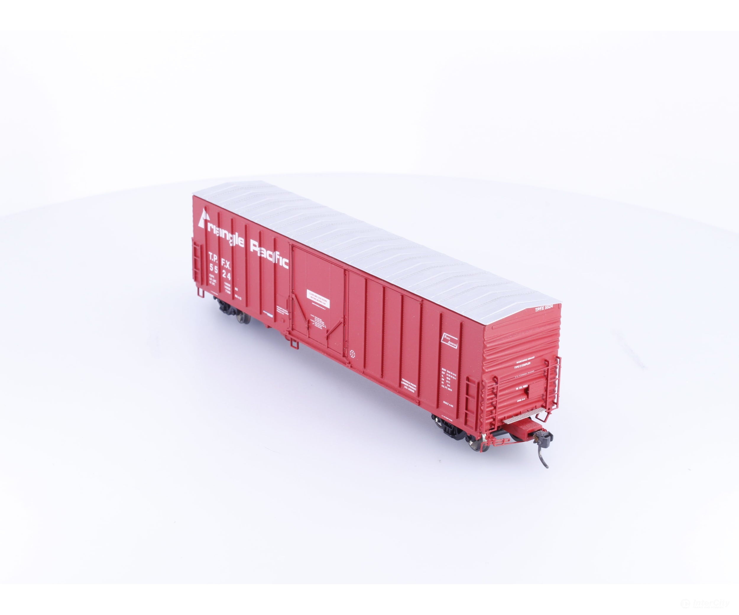 Athearn G4467 HO NACC 50’ Single Door Boxcar Triangle Pacific (TPFX) 5524 - Freight Cars