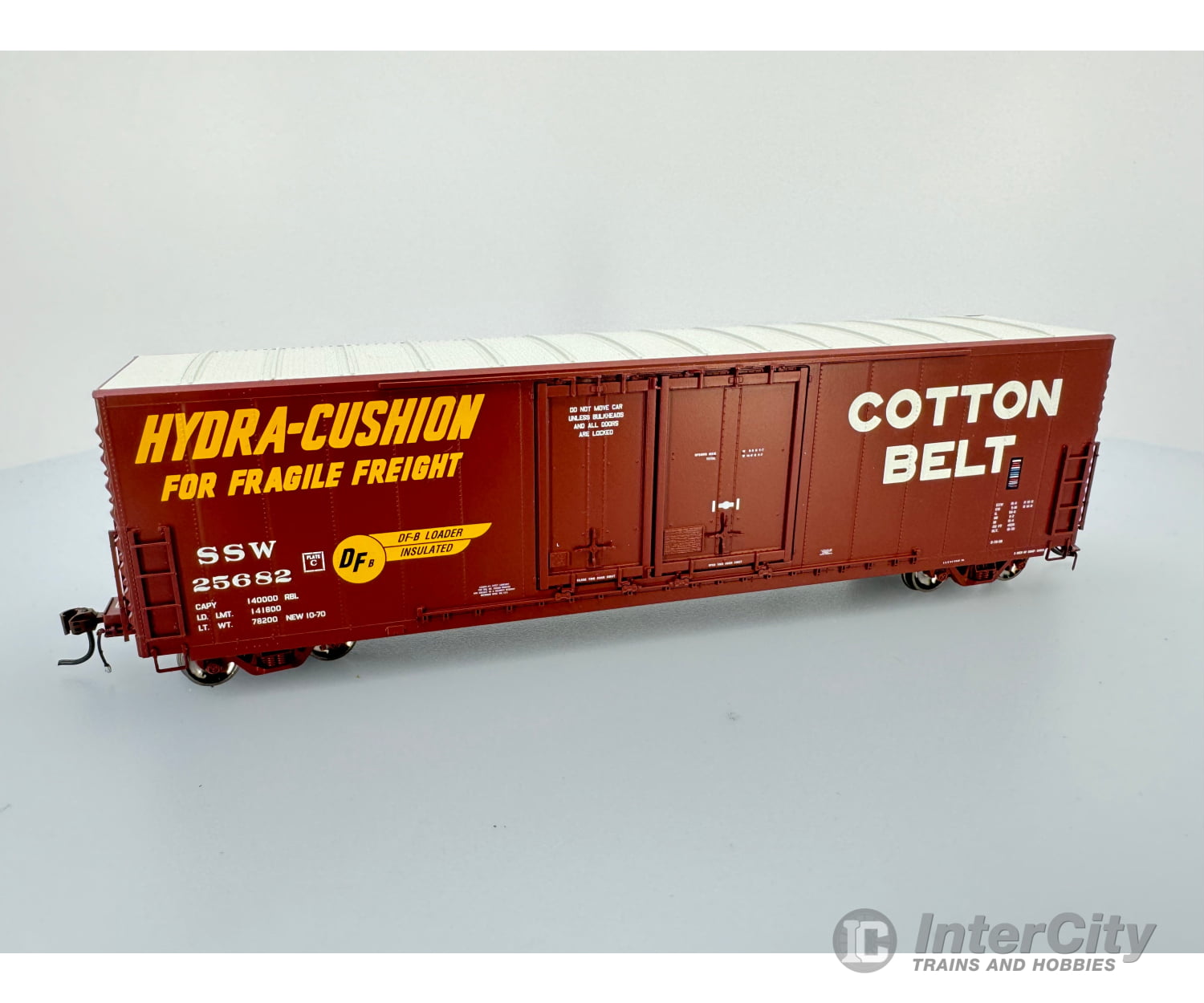 Athearn G69026 Ho Cotton Belt 50’ Pc & F Box Car Pacific And Foundry Company (Pc&F) 25682 Freight