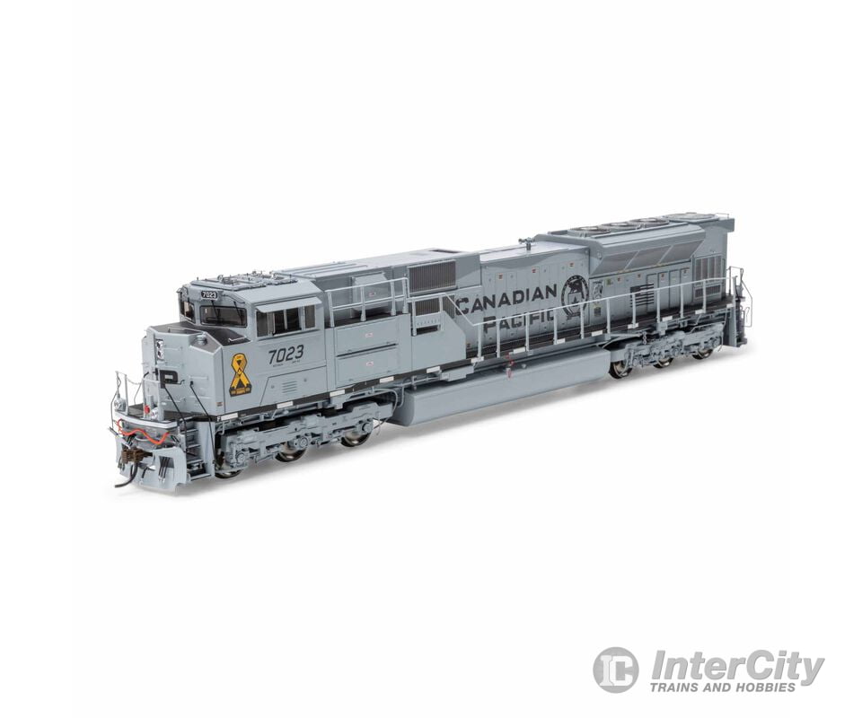 Athearn Genesis ATHG-1160 HO GEN EMD SD70ACU Locomotive with DCC & Sound CP/Military Tribute #7023 Locomotives