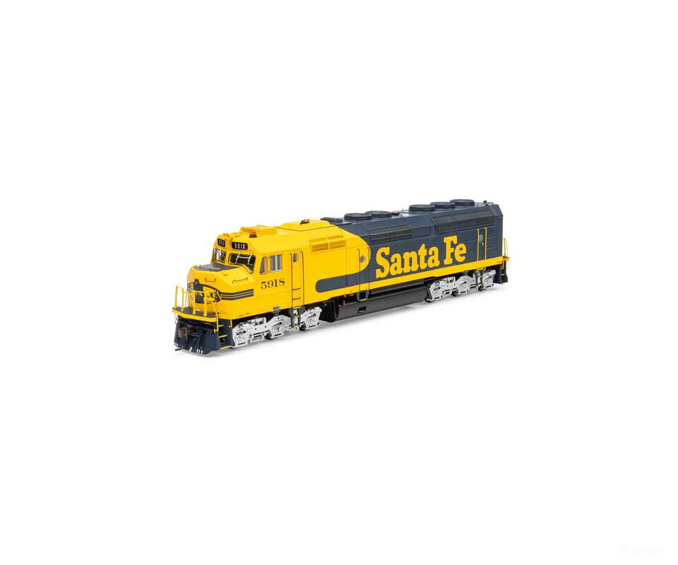 Athearn Genesis ATHG18368 HO F45 Locomotive with DCC & Sound ATSF #5918 - Locomotives