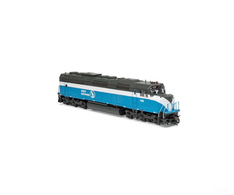 Athearn Genesis ATHG18380 HO F45 Locomotive with DCC & Sound GN #428 - Locomotives