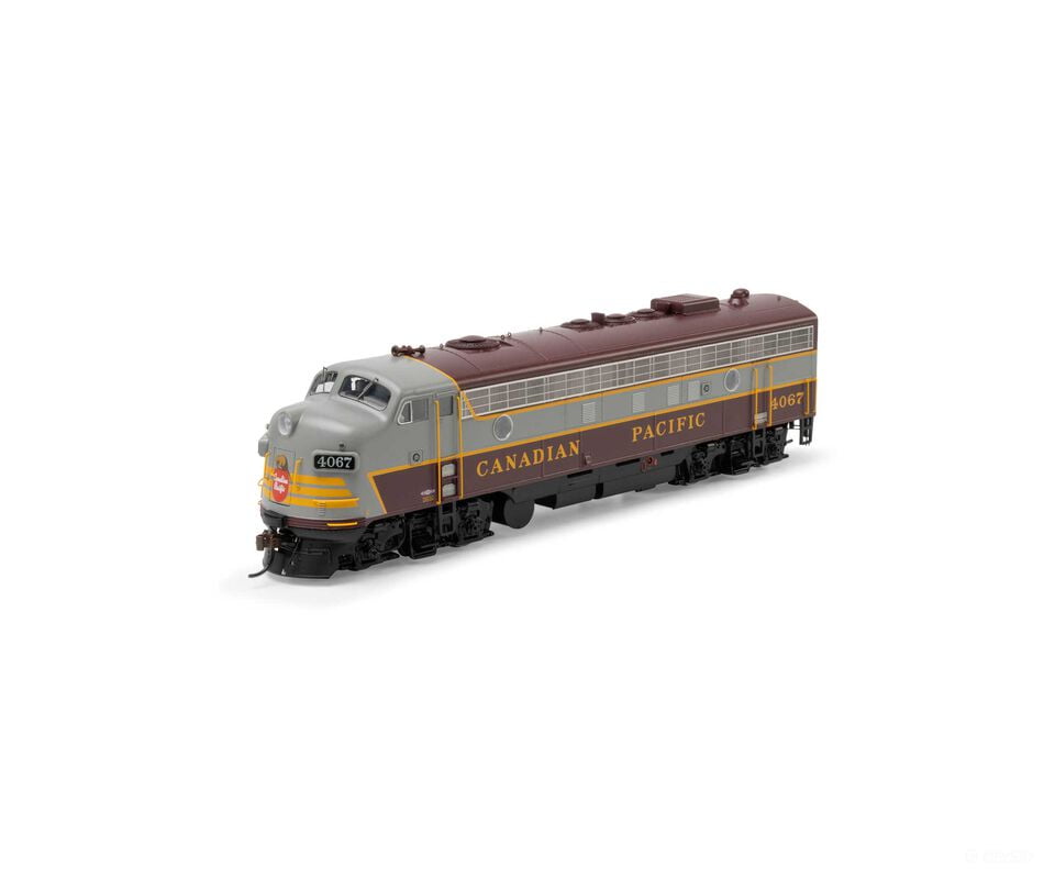 Athearn Genesis ATHG19701 HO FP7A Locomotive with DCC & Sound CPR #4067 - Locomotives
