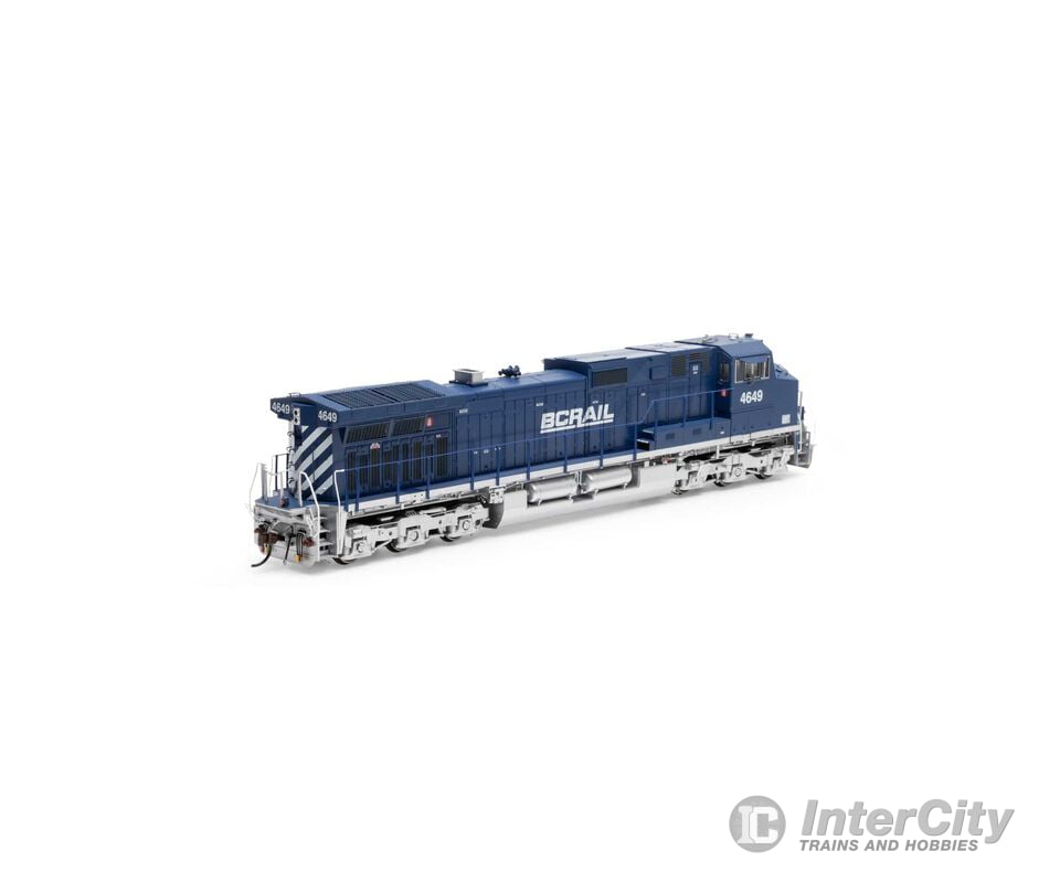 Athearn Genesis Athg31664 Ho Dash 9-44Cw Locomotive With Dcc & Sound Bc Rail Bcol #4649 Locomotives