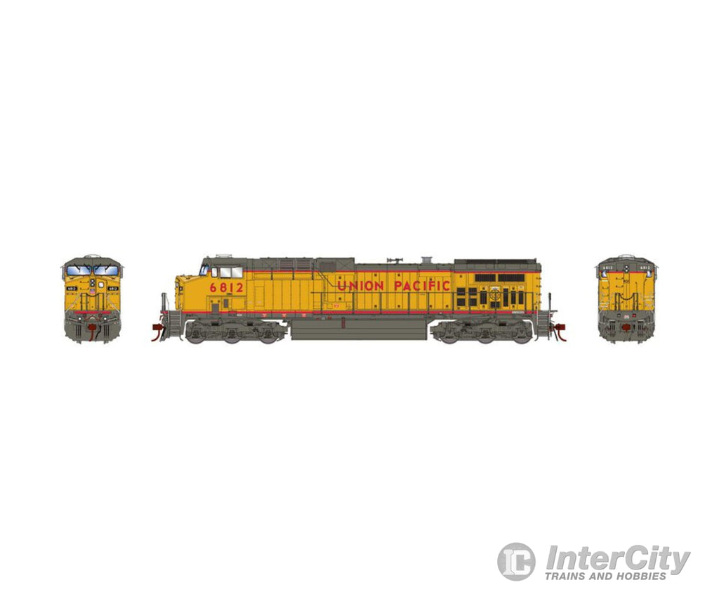 Athearn Genesis ATHG31692 HO AC4400CW Locomotive UP #6812 Locomotives