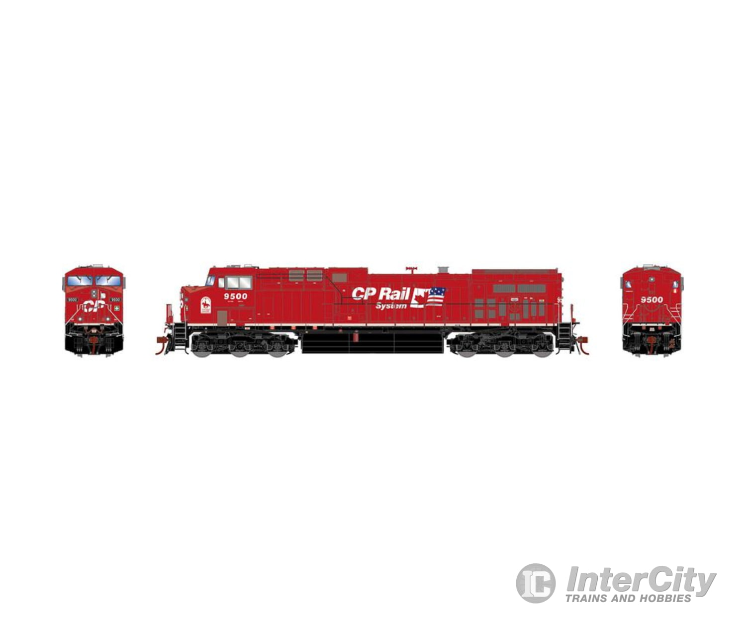 Athearn Genesis Athg31782 Ho Ac4400Cw Locomotive With Dcc & Sound Cpr #9500 Locomotives