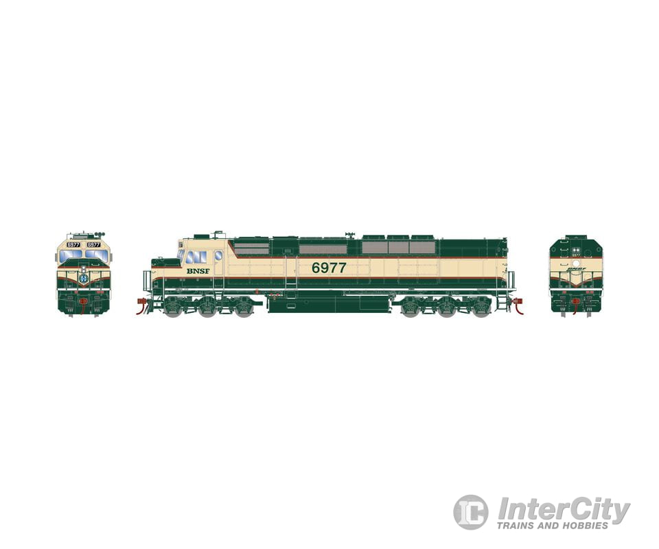 Athearn Genesis Athg64127 Ho Sdp40F Locomotive Bnsf #6977 Locomotives