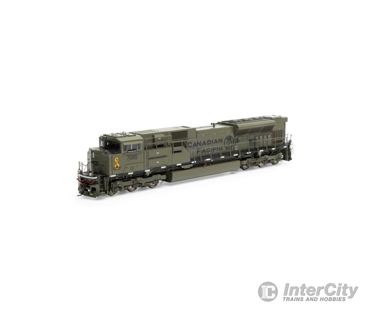 Athearn Genesis Athg75753 Ho Emd Sd70Acu Locomotive Cpr / Military Heritage #7020 Locomotives