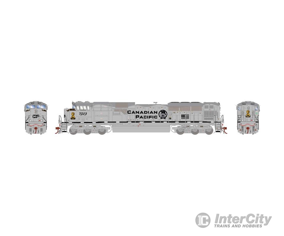 Athearn Genesis Athg75754 Ho Emd Sd70Acu Locomotive Cpr / Military Heritage #7023 Locomotives