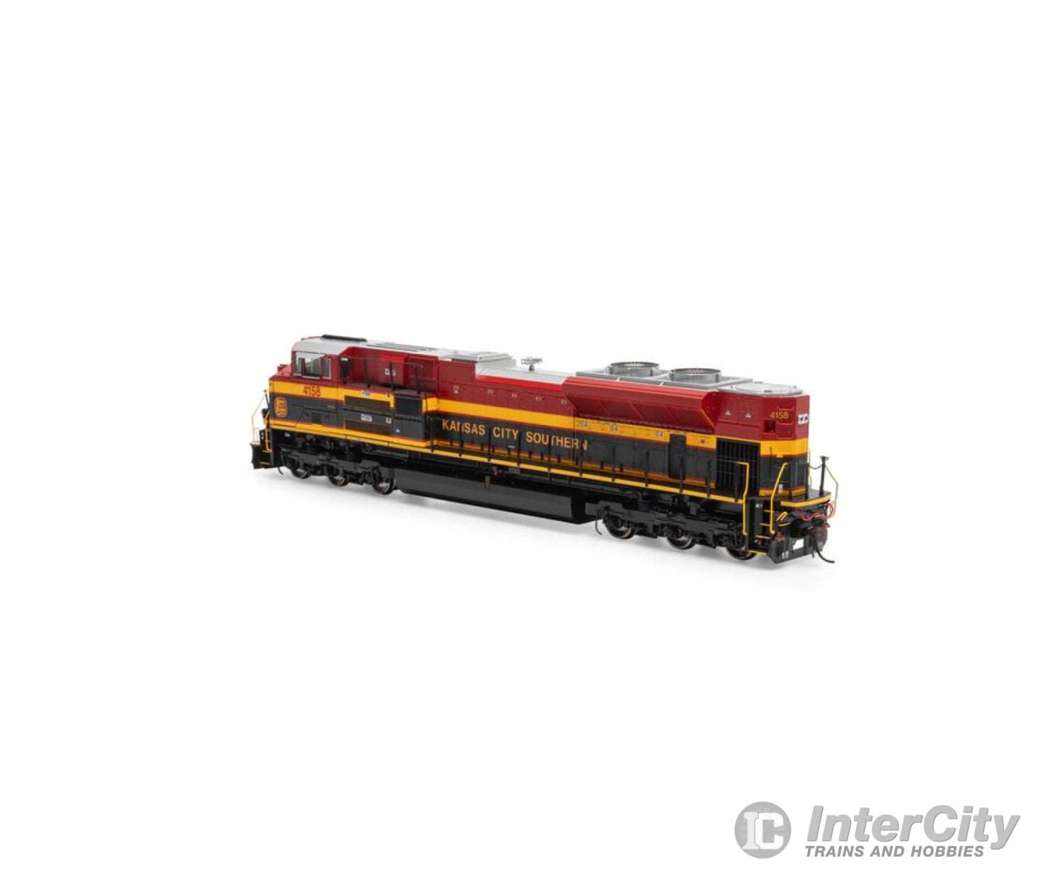 Athearn Genesis Athg75844 Ho Sd70Ace Locomotive With Dcc & Sound Kcs #4158 Locomotives