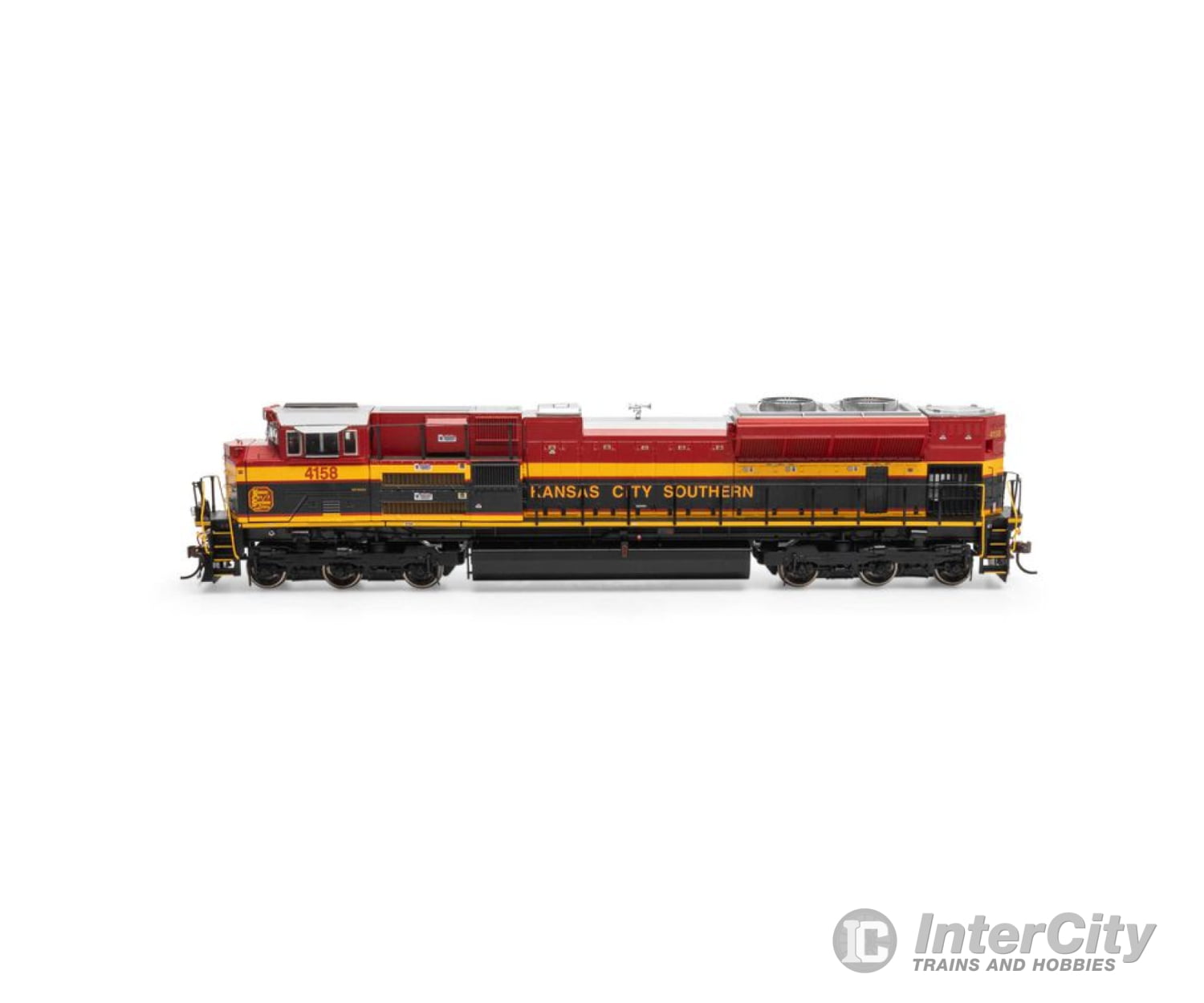 Athearn Genesis Athg75844 Ho Sd70Ace Locomotive With Dcc & Sound Kcs #4158 Locomotives