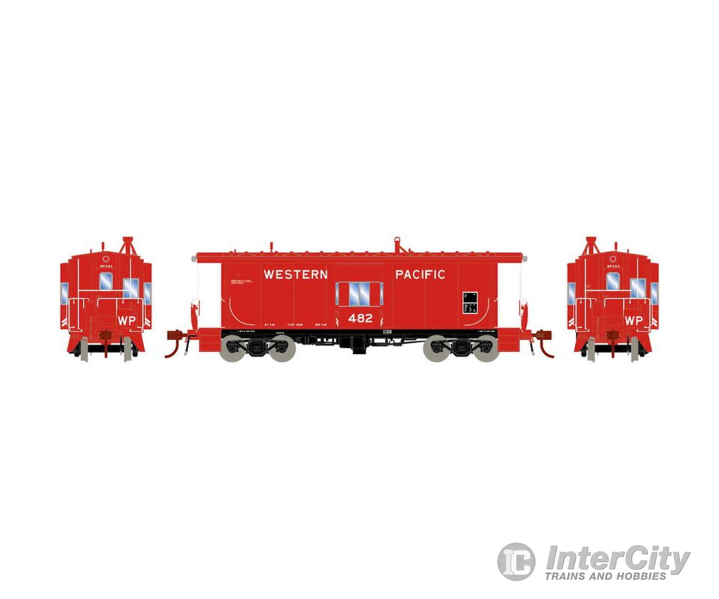 Athearn Genesis Athg78399 Ho Bay Window Caboose With Lights And Sound Wp #482 Freight Cars