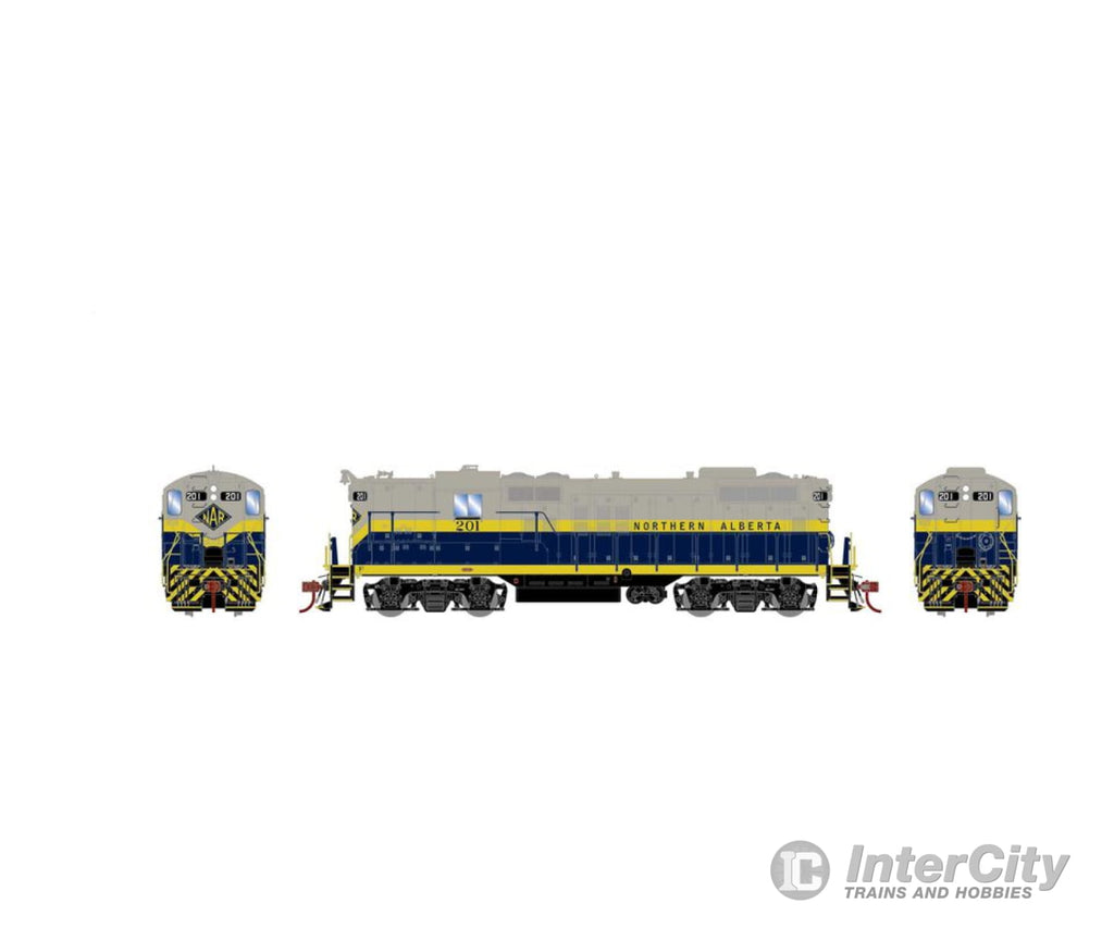 Athearn Genesis Athg82365 Ho Gp9 Locomotive With Dcc & Sound Nar #201 Locomotives