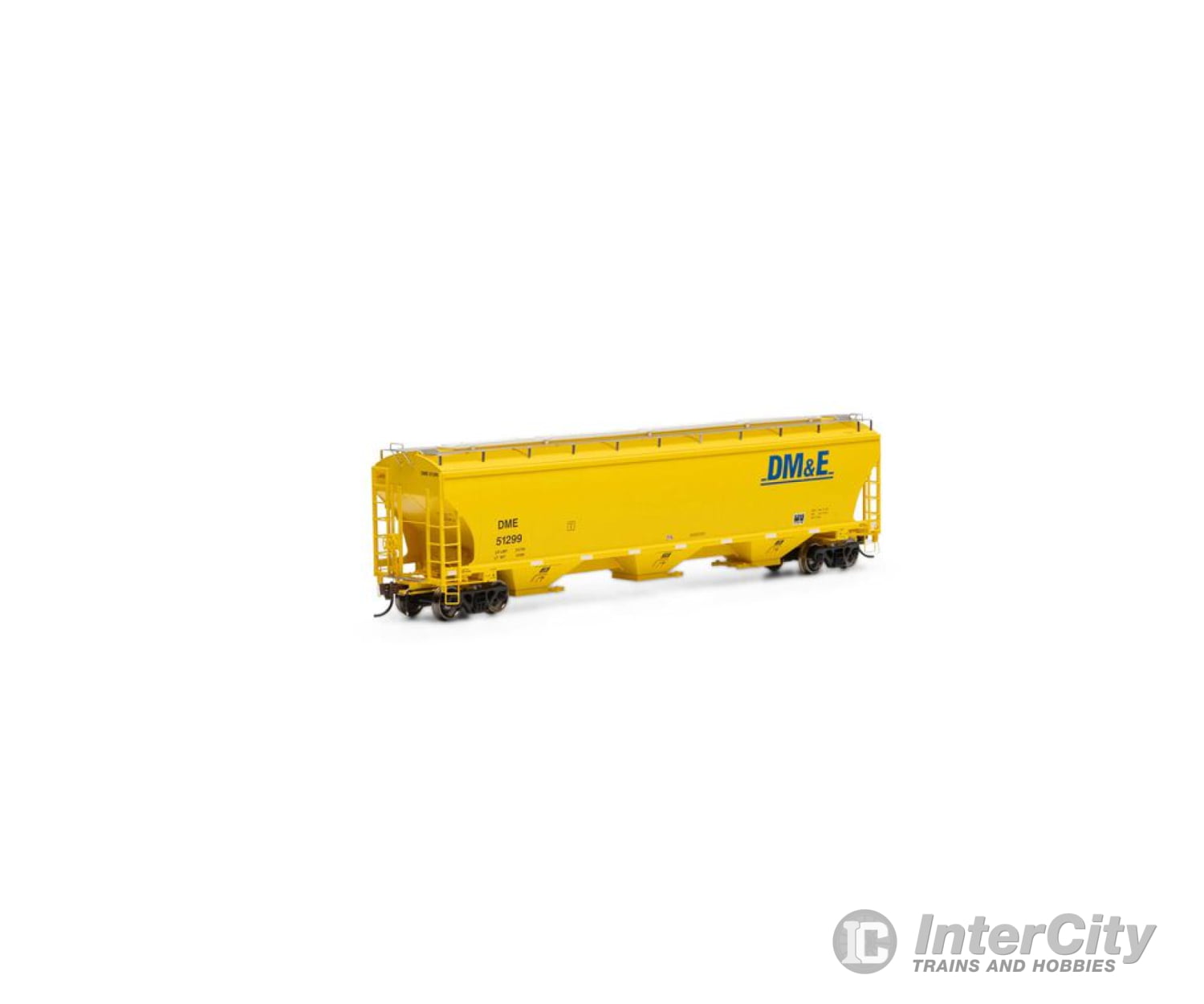 Athearn Genesis Athg97140 Ho Trinity 3-Bay Hoppers Dm&E #51299 Freight Cars