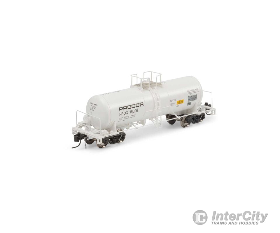 Athearn Genesis ATHGN15323 N 13,600-Gallon Acid Tank PROX White #16526 Freight Cars