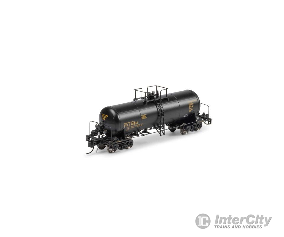 Athearn Genesis ATHGN15327 N 13,600-Gallon Acid Tank UTLX Black #13861 Freight Cars