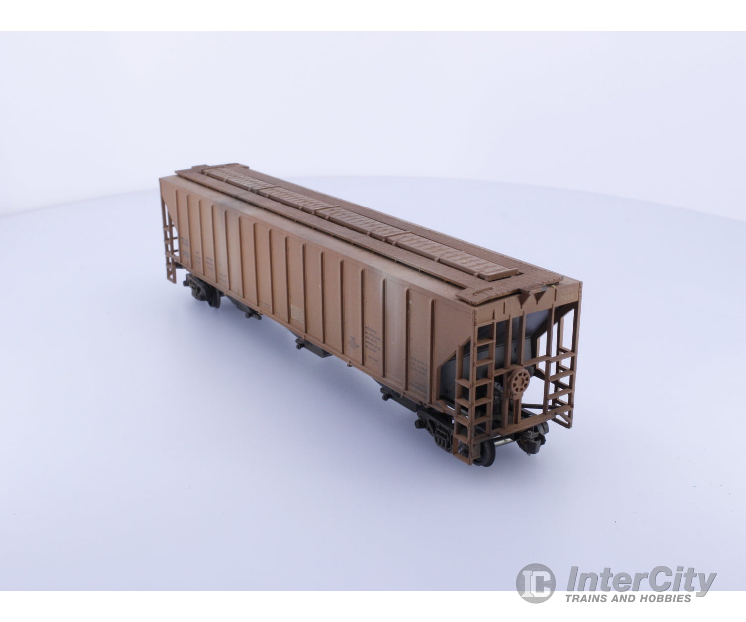 Athearn HO 3 Bay Centerflow Hopper Car Prof. Weathered Pullman Leasing company (TLDX) 7834 Analog Throttles & Power