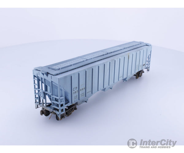 Athearn HO 3 Bay Hopper Weathered Canadian Pacific (CP) 387864 Freight Cars
