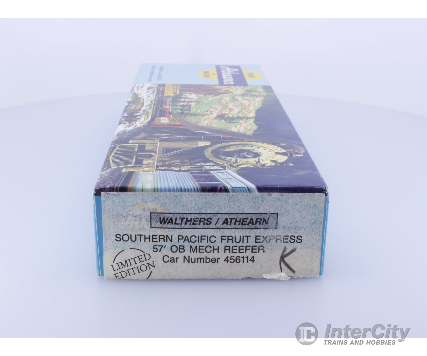 Athearn HO 57’ OB Mech Reefer Fruit Express Limited Edition Southern Pacific (SP) 456114 Freight Cars