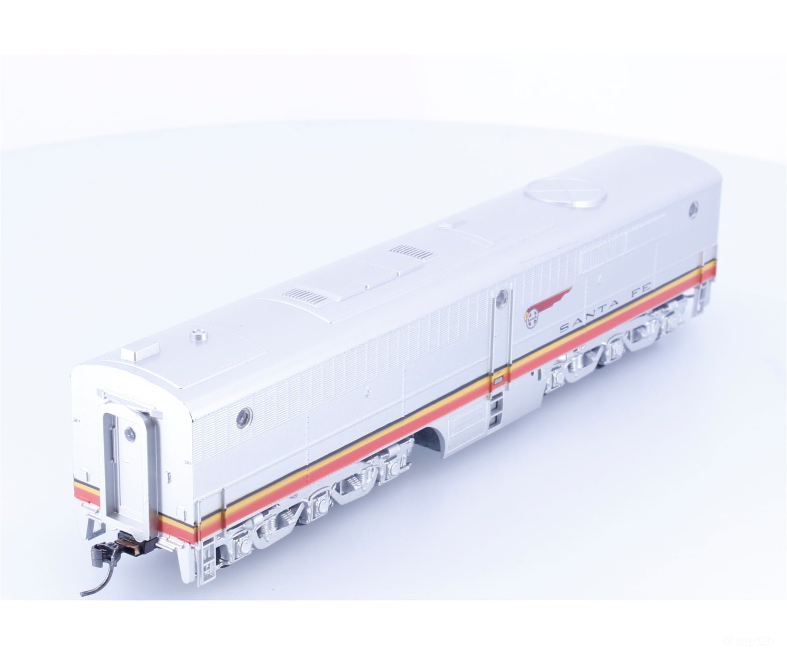 Athearn HO ALCo PB-1 Diesel Locomotive Warbonnet Scheme Dummy B Unit No Motor Atchison Topeka and Santa Fe (ATSF)