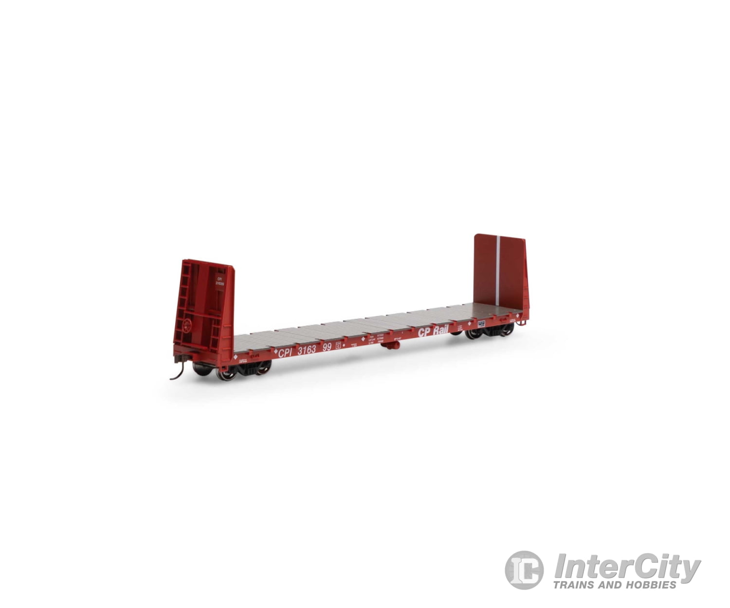 Athearn HO ATH17069 60 Bulkhead Flat CP Rail #316399 - Default Title (CH-140-17069)