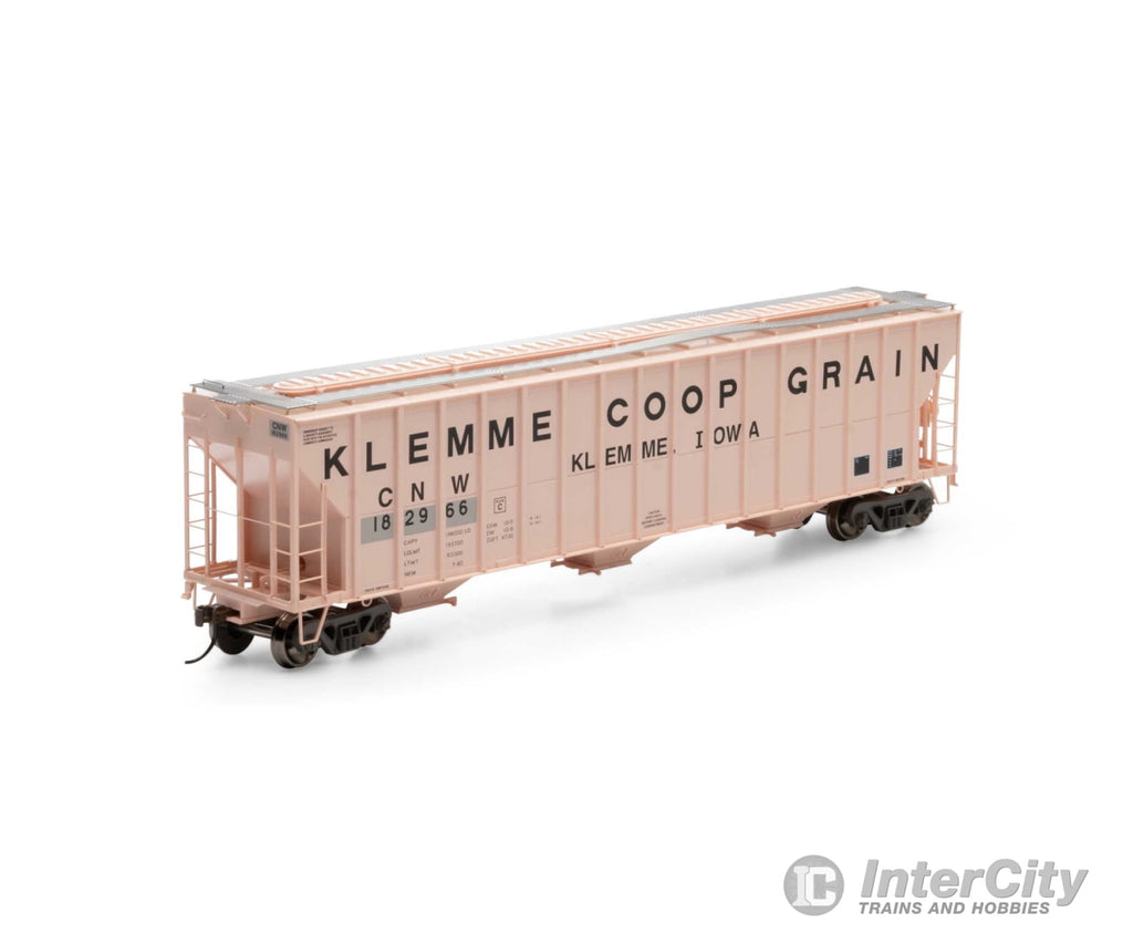 Athearn HO ATH81584 FMC 4700 Covered Hopper C&NW #182966 KLEMME COOP GRAIN - Default Title (CH-140-81584)