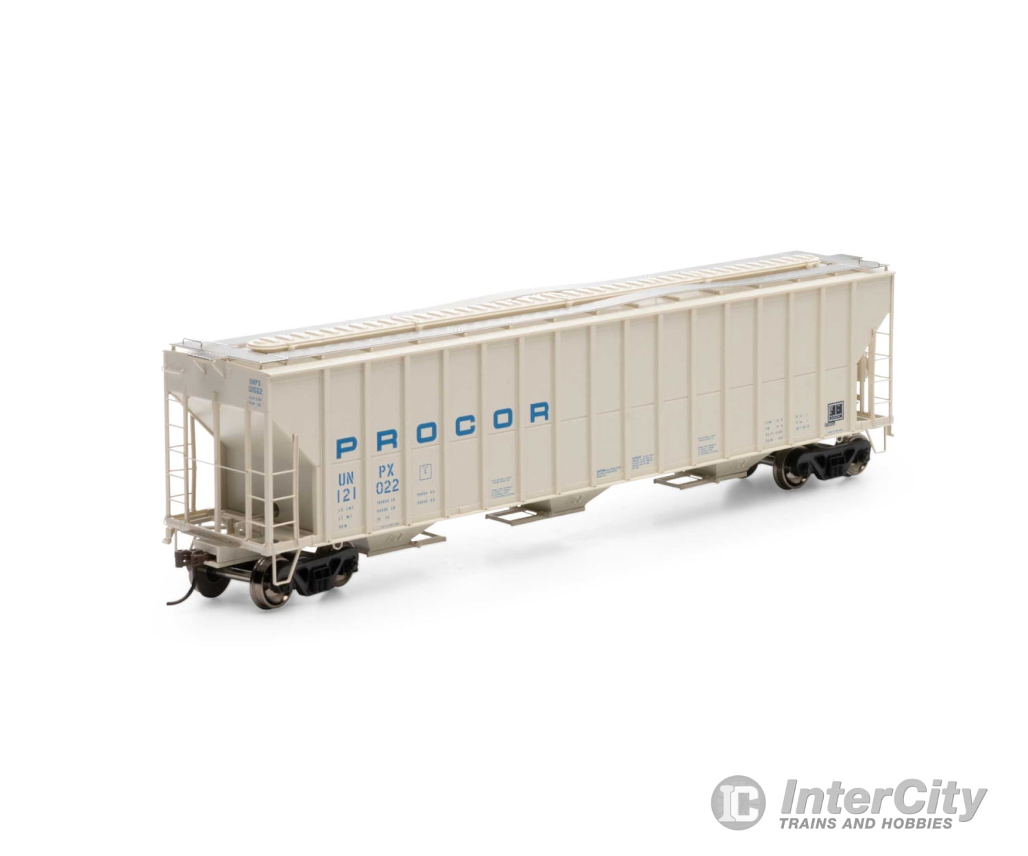 Athearn HO ATH81586 FMC 4700 Covered Hopper UNPX #121022 PROCOR - Default Title (CH-140-81586)