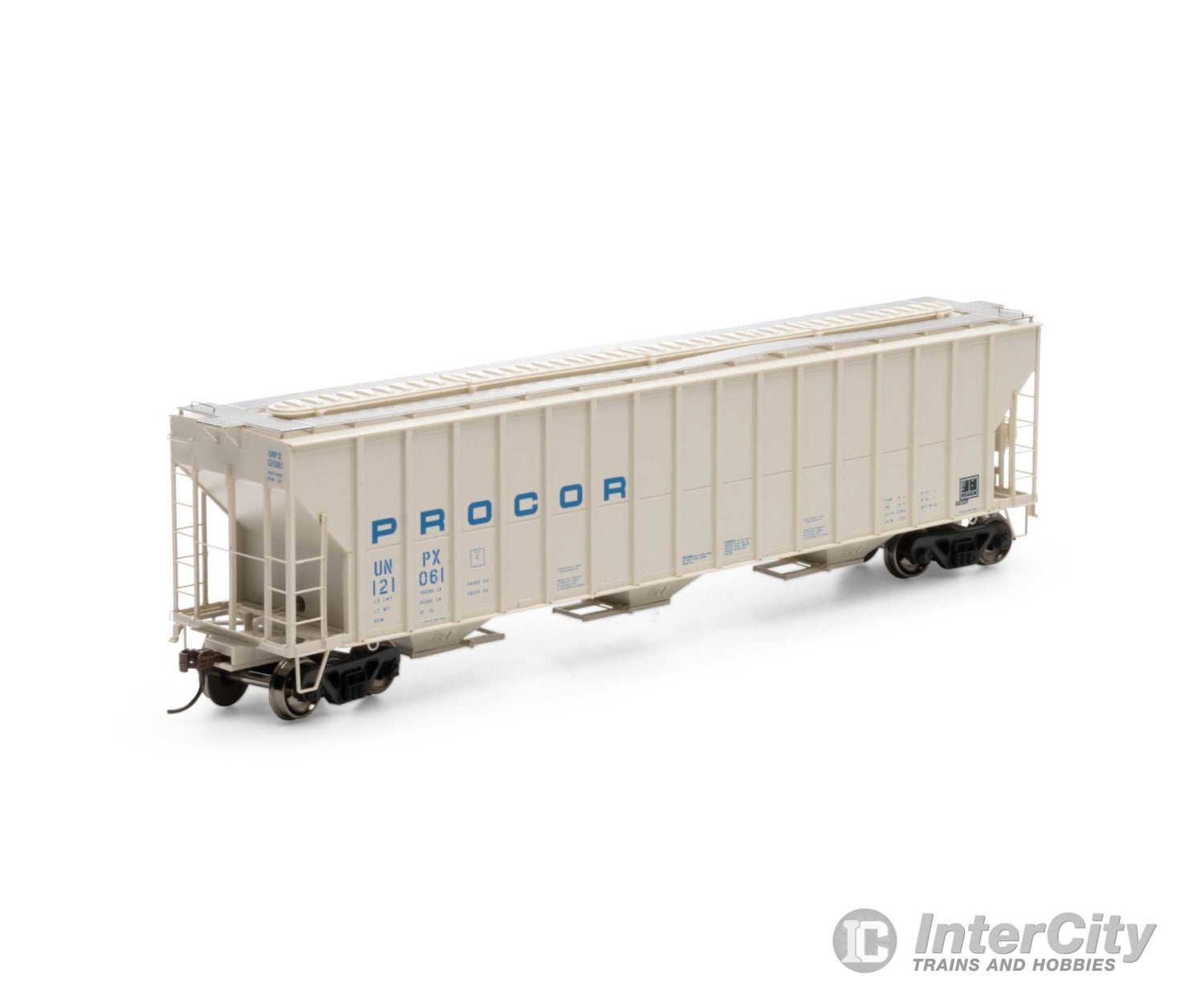 Athearn HO ATH81587 Athearn ATH81587 54' FMC 4700 Covered Hopper - UNPX #121061 HO Scale - Default Title (CH-140-81587)