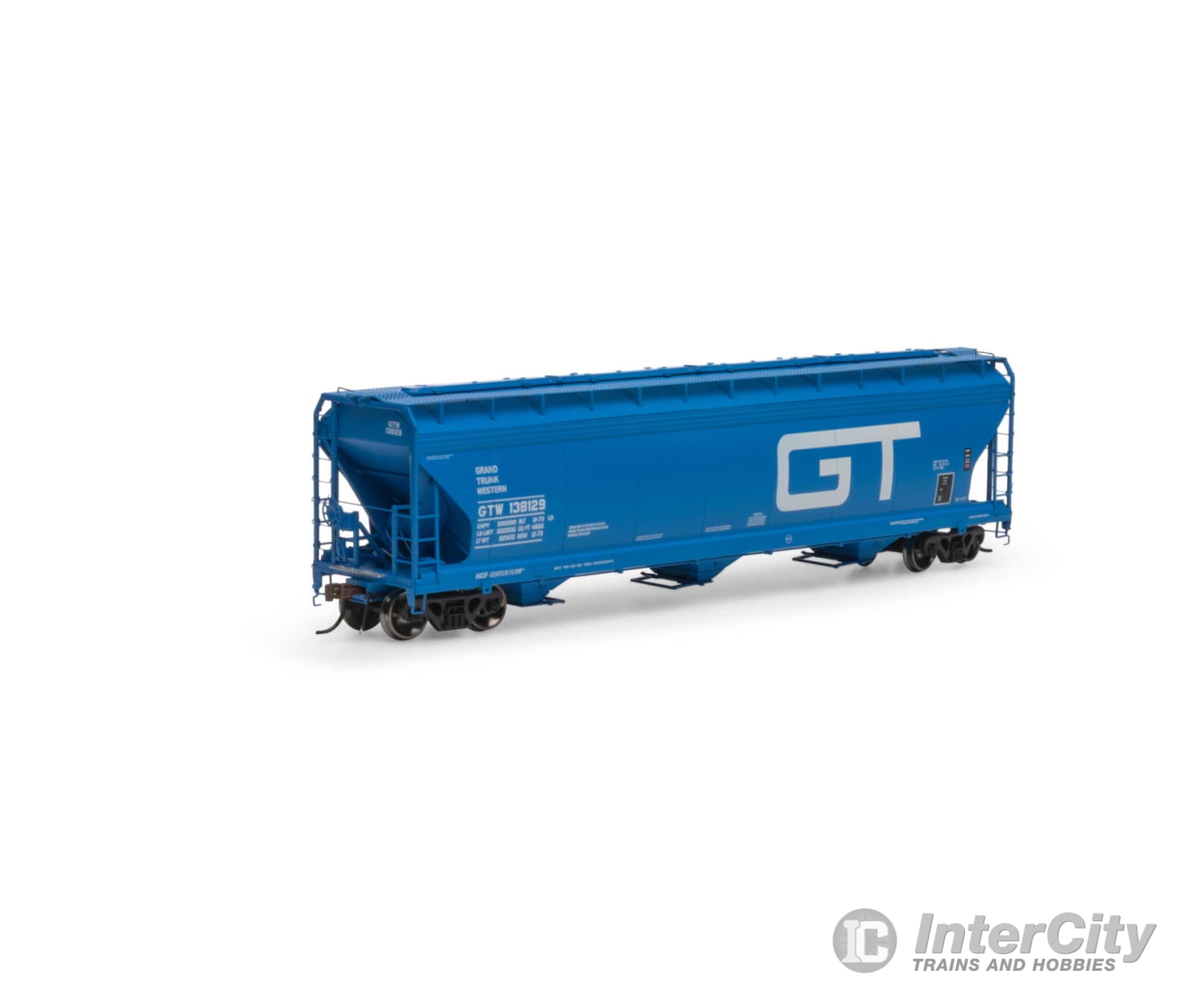 Athearn HO ATHG15845 Athearn HO ACF 4600 3-Bay CF Hopper GTW #138129 ATHG15845 HO Rolling Stock - Default Title (CH-140-15845)