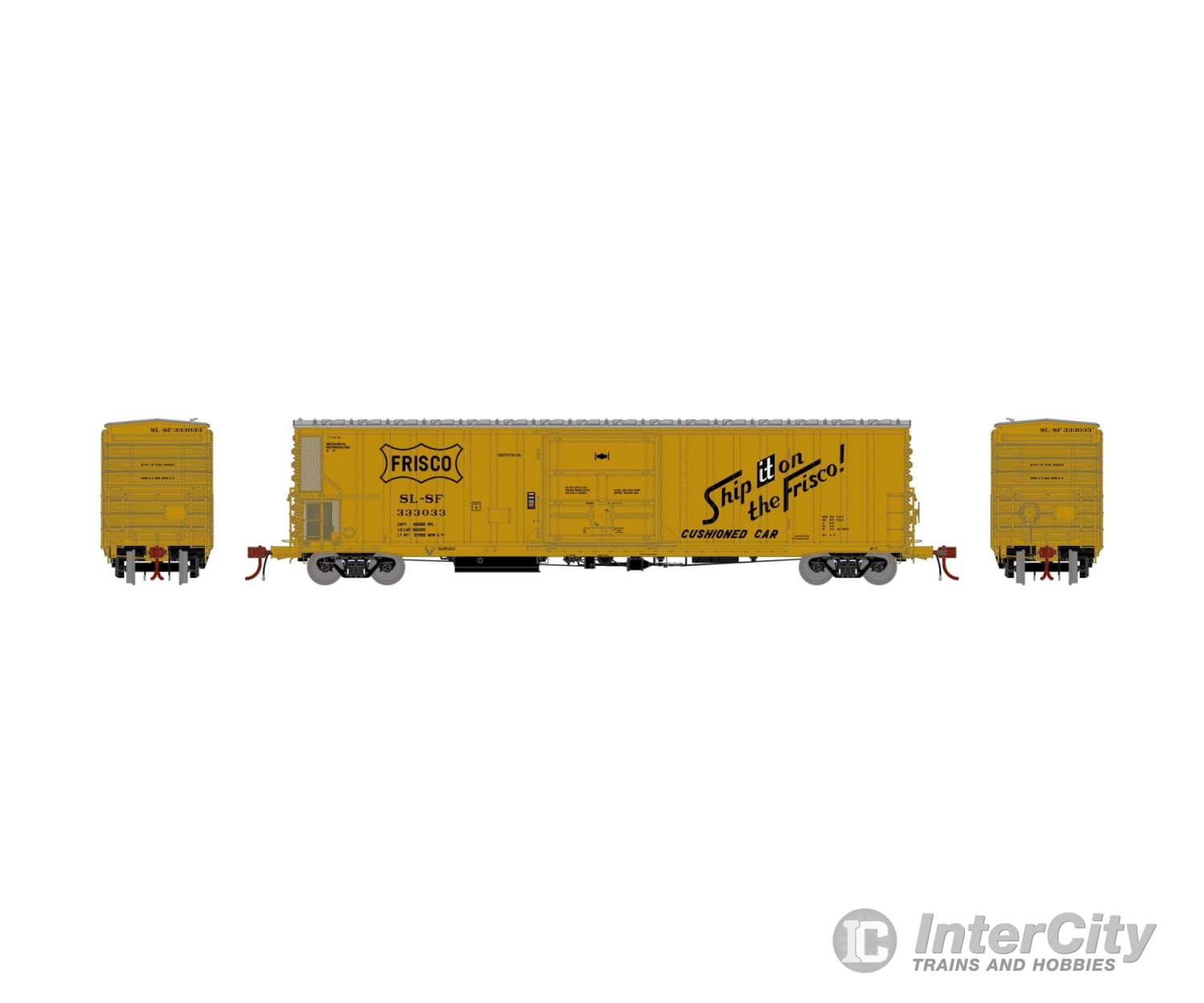 Athearn HO ATHG66313 FGE 57' Mechanical Reefer - SLSF #333033 HO Scale - Default Title (CH-140-66313)