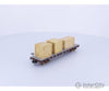 Athearn HO Custom Flat Car with Wood Crates Load Grand Trunk Western (GTW) 670000 Freight Cars