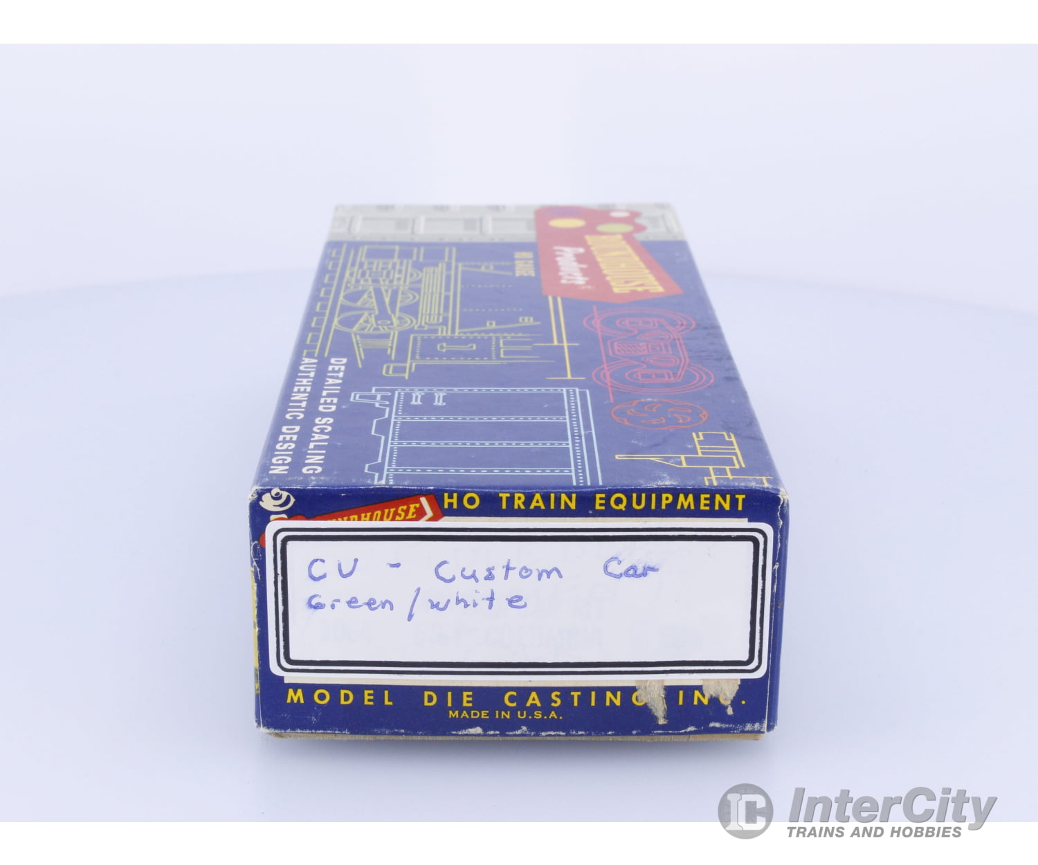 Athearn HO Custom Painted Single Door Box Car Vermont Railway (VTR) 50099 Freight Cars