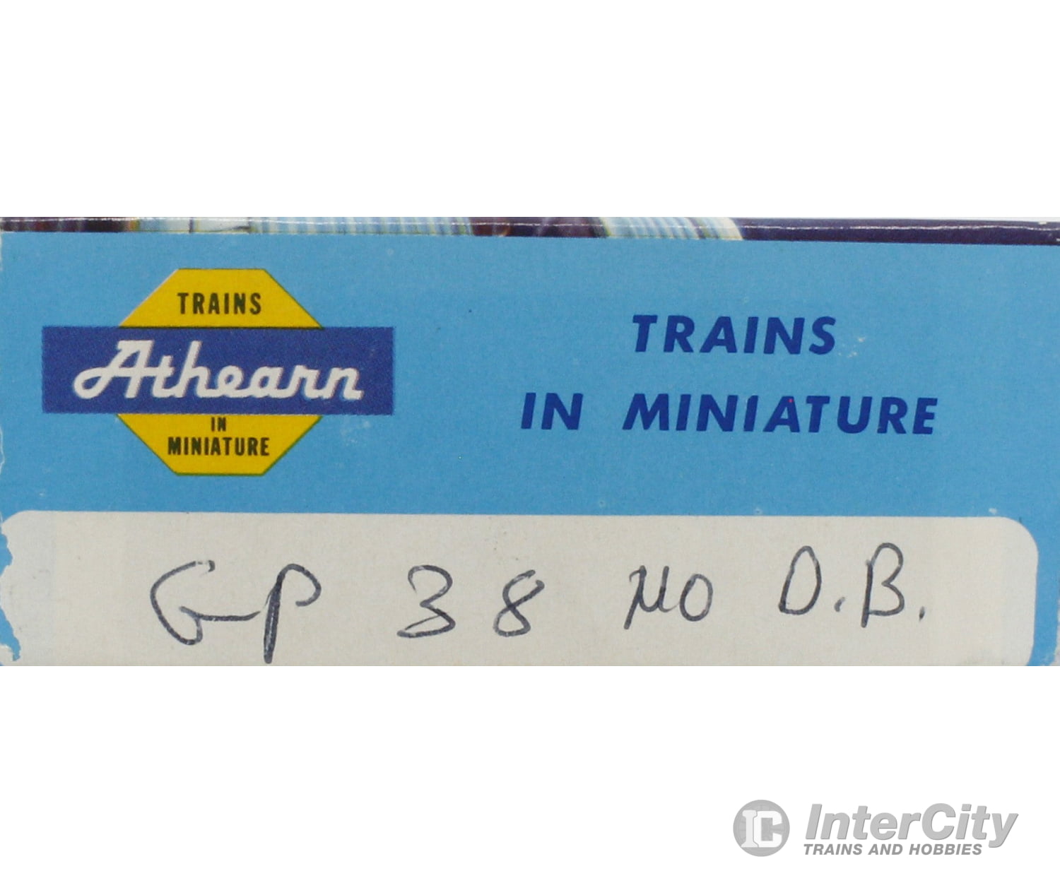 Athearn Ho Gp 38 Locomotive Undecorated Analog Dc Locomotives