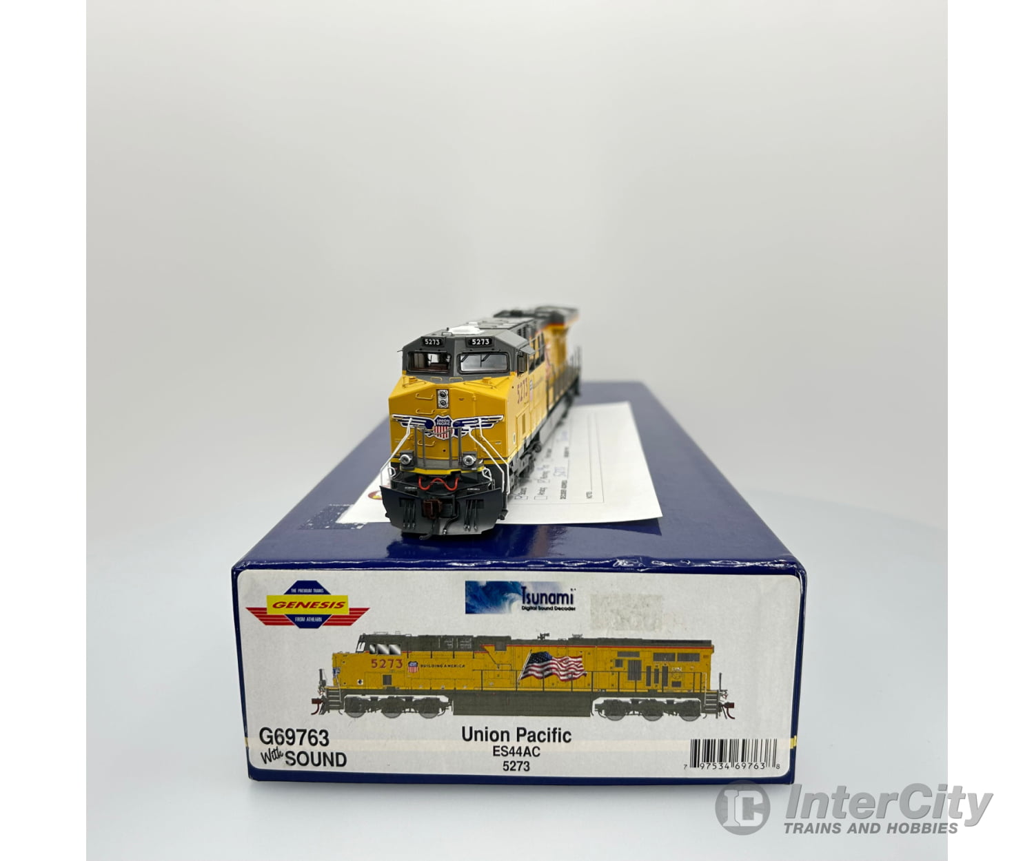 Athearn Ic-Ath-G69763 Ho Es44Ac Up 5273 Dcc/Sound Tsunami Locomotives