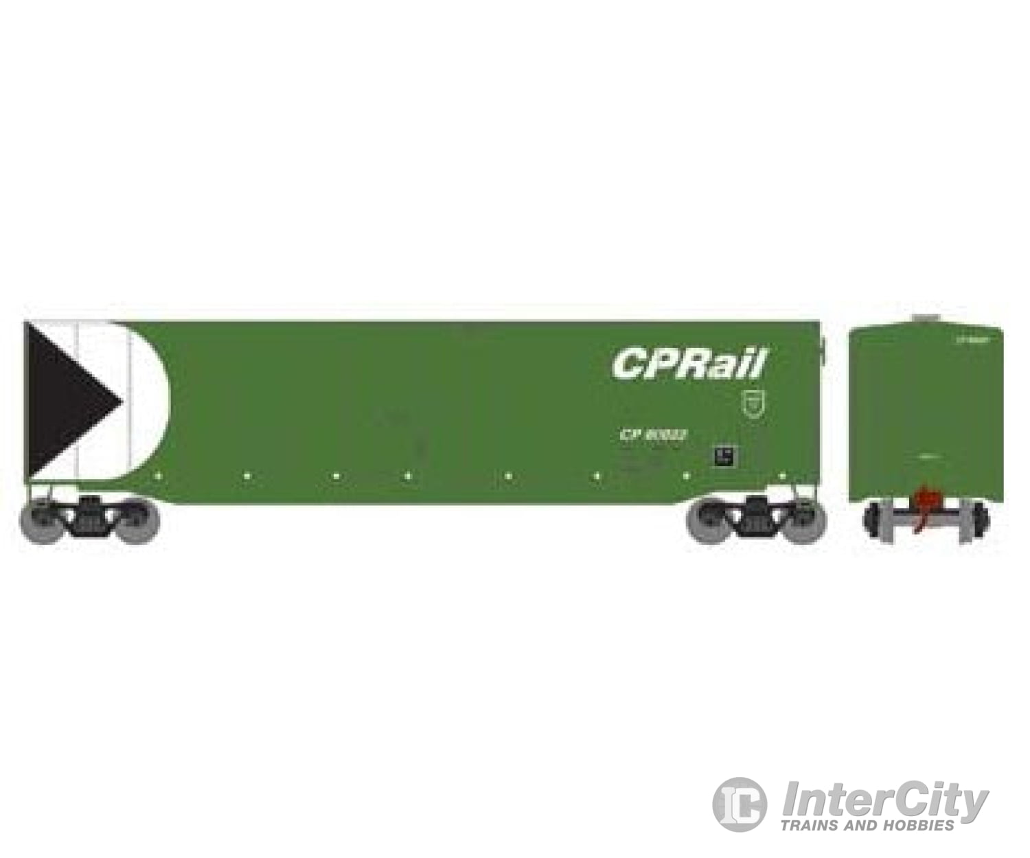 Athearn Rnd1134 Ho 50 Foot Plug Door Box Car Smooth Side Cpr Cp 80022 Freight Cars