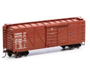 Athearn Rnd2886 Ho 40 Foot Box Car With Youngstown Door Canadian National Upgraded Single Sheathed