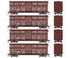 Athearn Rnd2927 Ho Stock Cars 40 Car Canadian National 3-Pack Freight