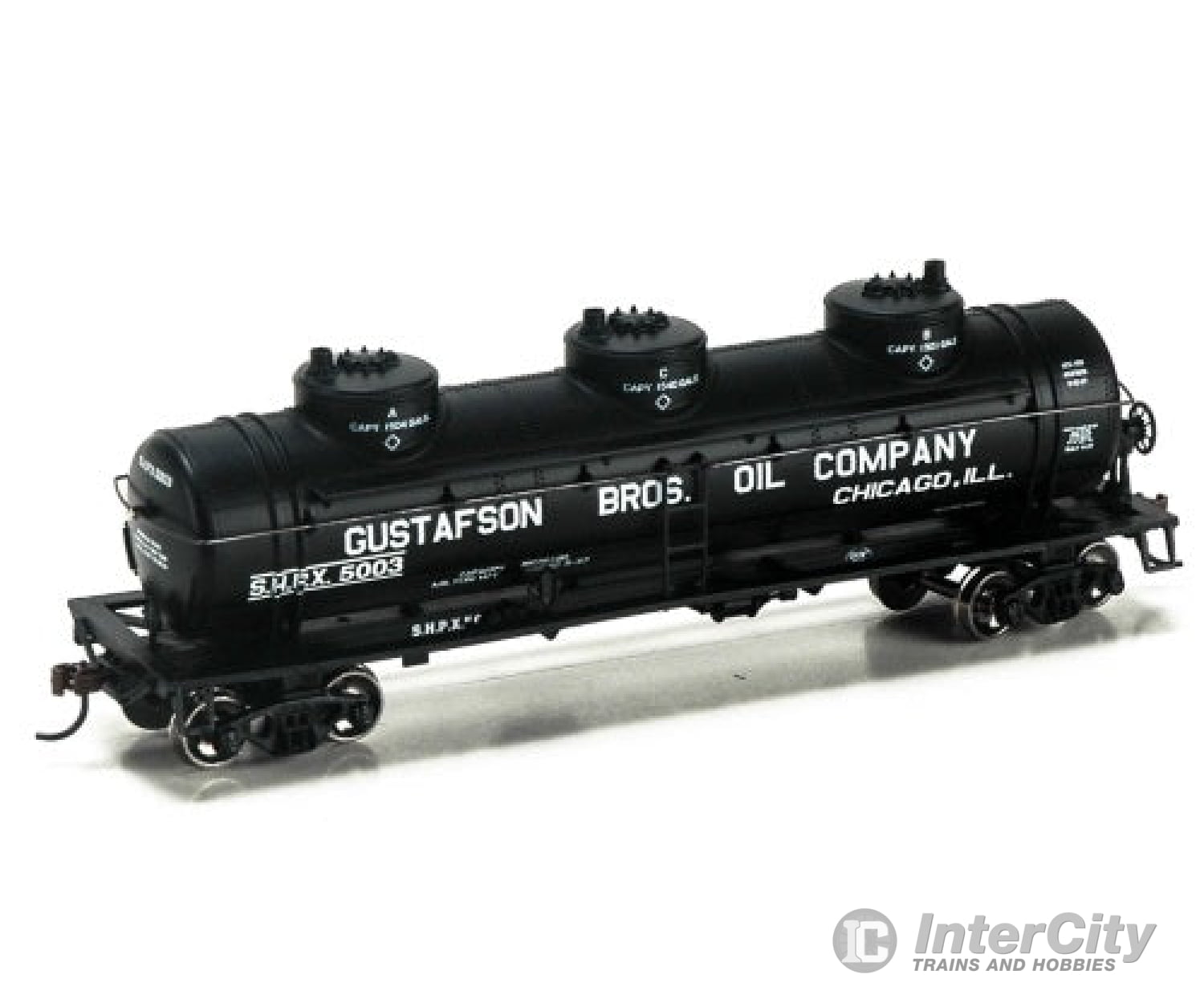 Athearn Rnd74486 Ho 40 Foot Triple Dome Tank Car Gustafson 5003 Freight Cars